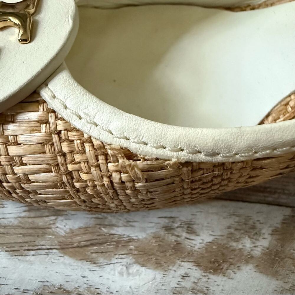 Tory Burch Wedge Heels Shoes Women’s 8 - Picture 9 of 13